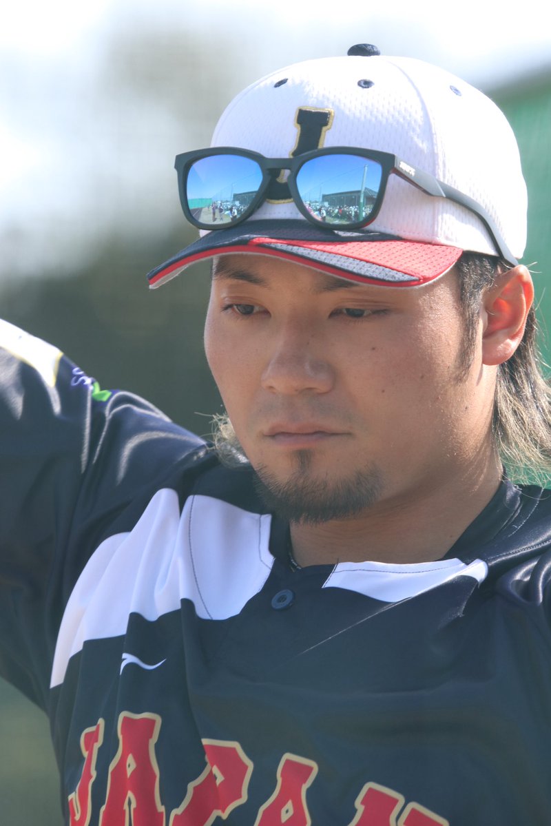 ストレッチ中 2026.2.23 サンマリンスタジアム #伊藤大海︀ #伊藤大海