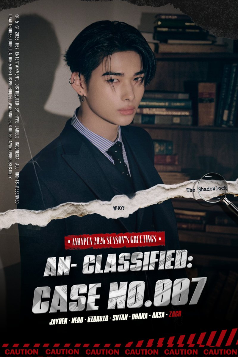 ㅤㅤ
❬    🕵️‍♂️ 𝐀𝐆𝐄𝐍𝐓 #𝐀𝐍𝟕𝟎𝟎𝟕   ❭
ㅤ
“Shadows hold secrets, and
𝙄’𝙢 𝙝𝙚𝙧𝙚 𝙩𝙤 𝙪𝙣𝙘𝙤𝙫𝙚𝙧 𝙩𝙝𝙚𝙢..”
ㅤ
#AN_TheShadowlock #ANHYPEN
ㅤㅤ