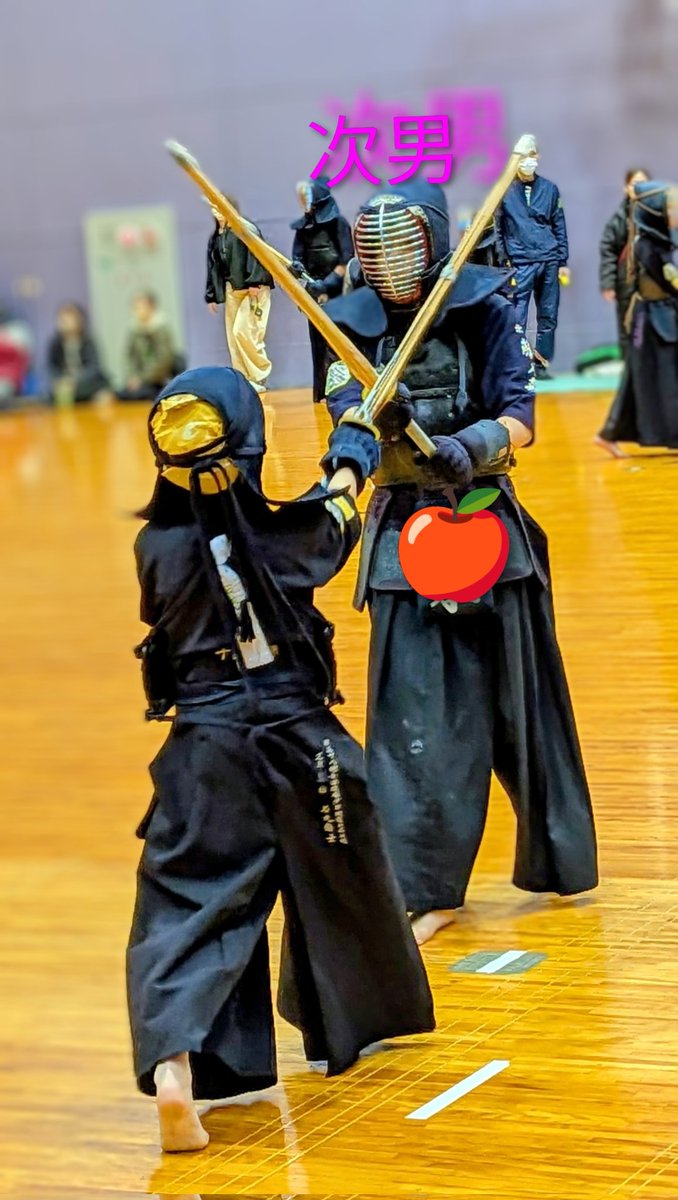 今日付き添いの保護者が私1人だったのでスコア付けにタイム⏱️と