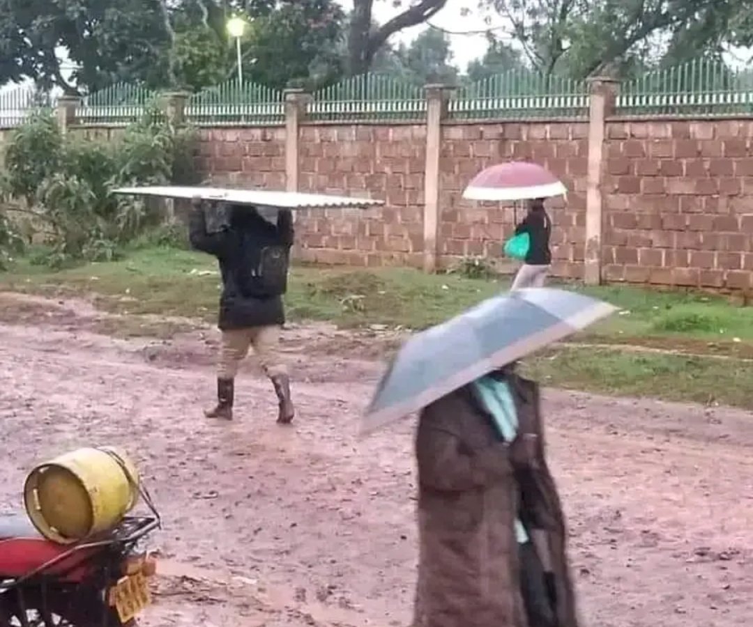 Nibebe mwavuli kwani mimi ni mwanamke?