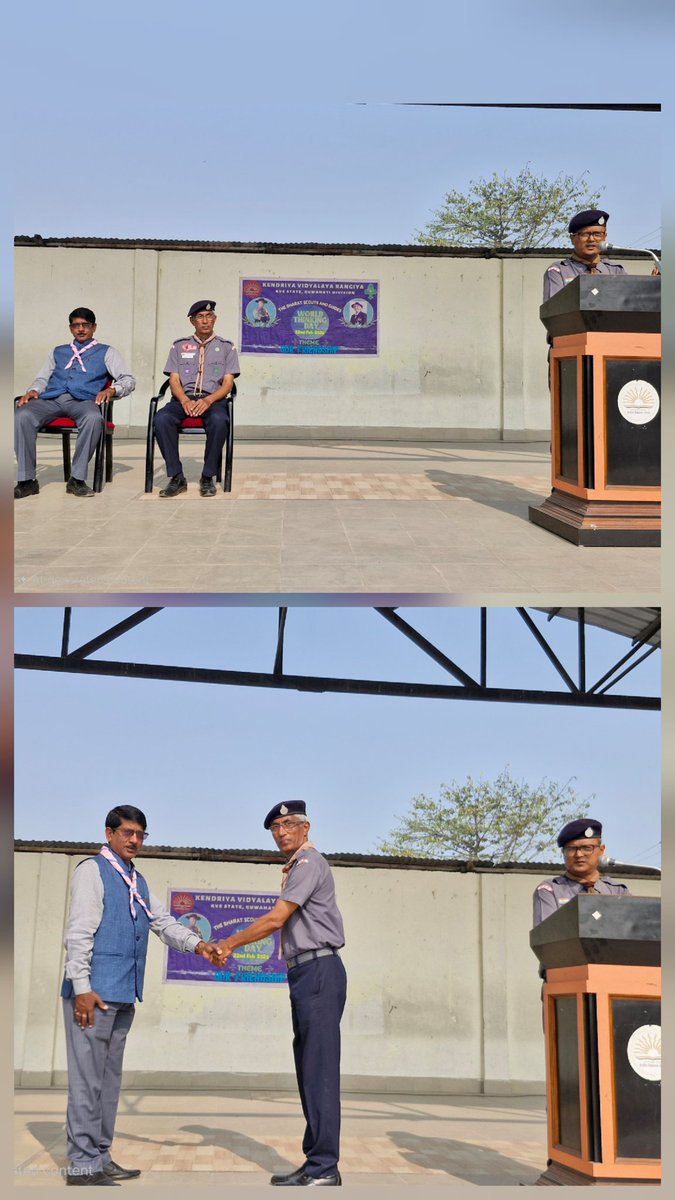 kvrangiya's tweet image. Our Scouts and Guides aren't just thinking about change—they’re preparing for it. 🌟 A day of reflection, learning, and friendship at our Vidyalaya. Happy World Thinking Day! 🇮🇳  #ScoutingLife 
@GuwahatiKvs @KVS_HQ @EduMinOfIndia