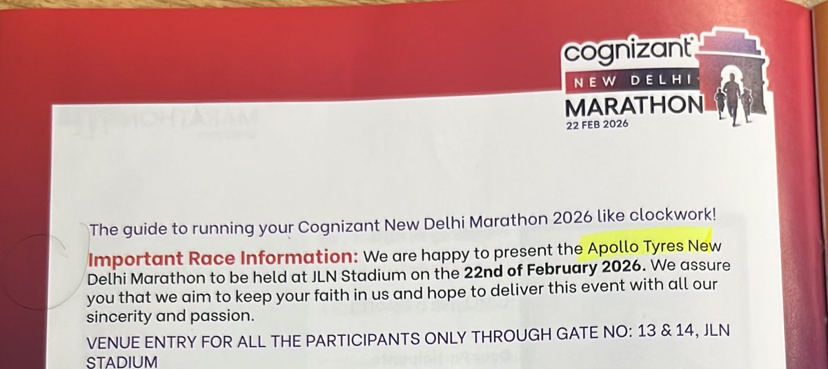 rajat99's tweet image. @Cognizant 

Your printing press just turned names into a typo-tastic mashup! 

Time to proofread before the next big run? 😂📝 #PrintFail #newdelhimarathon