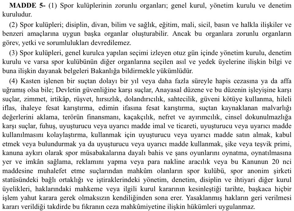 TASKK BAŞKANI Şener AYDIN’ı İSTİFAYA DAVET EDİYORUM.  “7405 Sayılı kanununun 5. Maddesi 4. Fıkrasında belirtilen suçlardan “ TFF’nunu sahte belgeler ile dolandıran (eski hakem) Ordu Askf Başkanı nasıl olurda Spor’un içerisinde TASKK Yönetiminde olur” Spor Kamuoyuna Saygı İle…