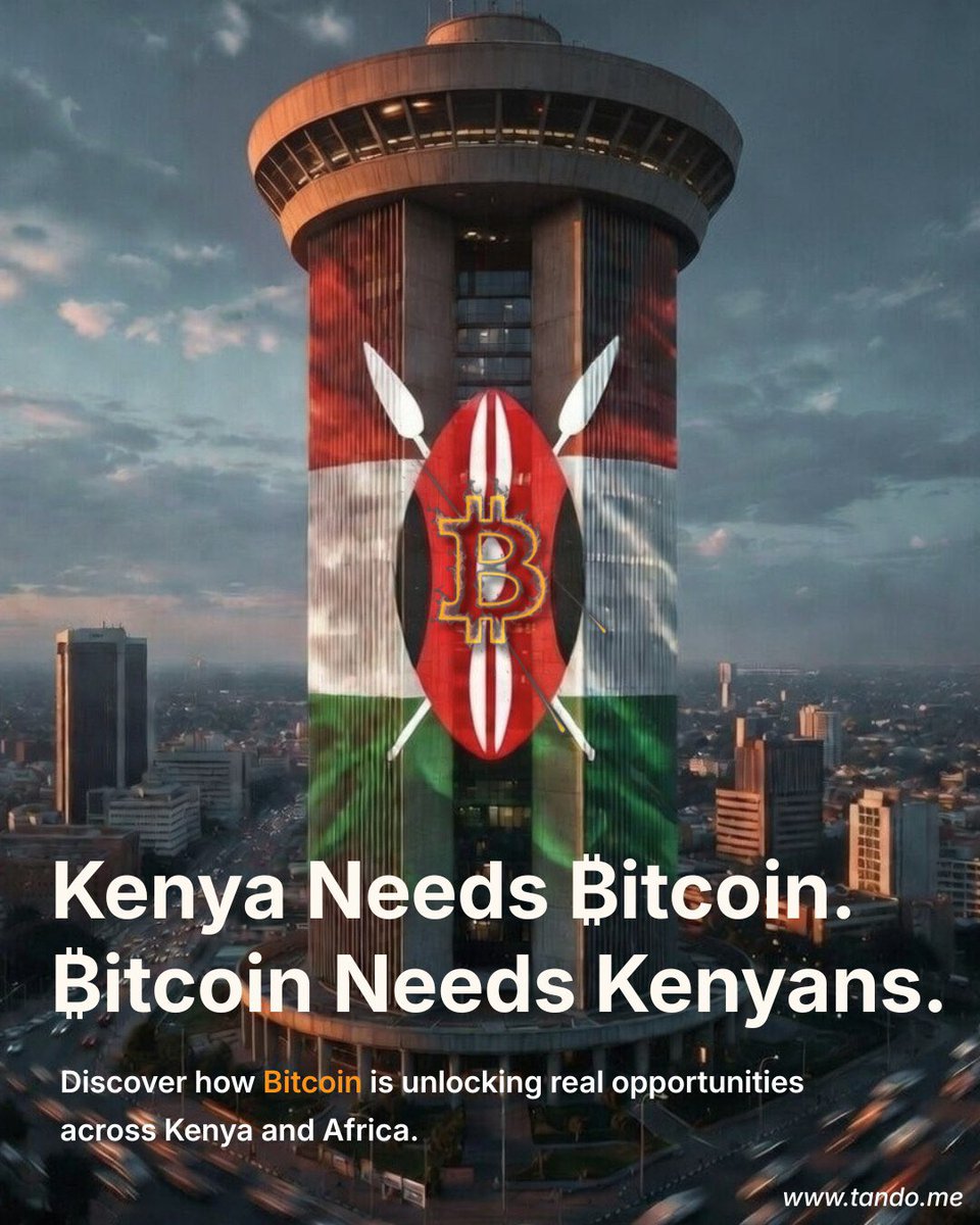 Kenyans, if you've ever wondered what Bitcoin really is beyond the scams, hype, and confusion, this is for you. Introducing  bitcoin.co.ke a one-stop hub for anyone who wants to properly understand Bitcoin, what it truly is, why it's a game-changer for Kenya right now