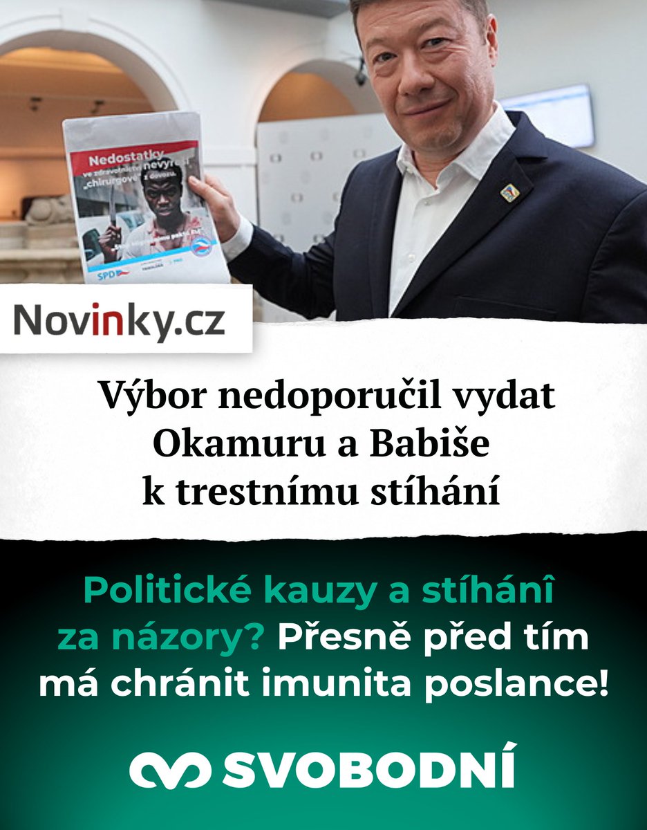 Svobodní tweet media