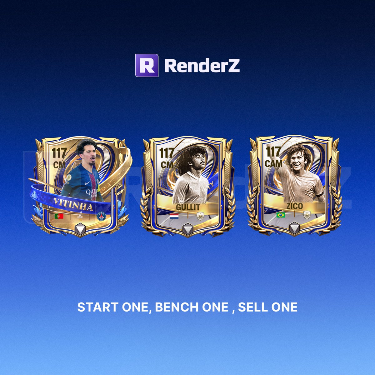 Start One, Bench One, Sell One!

Midfielder Edition 🪄🎩