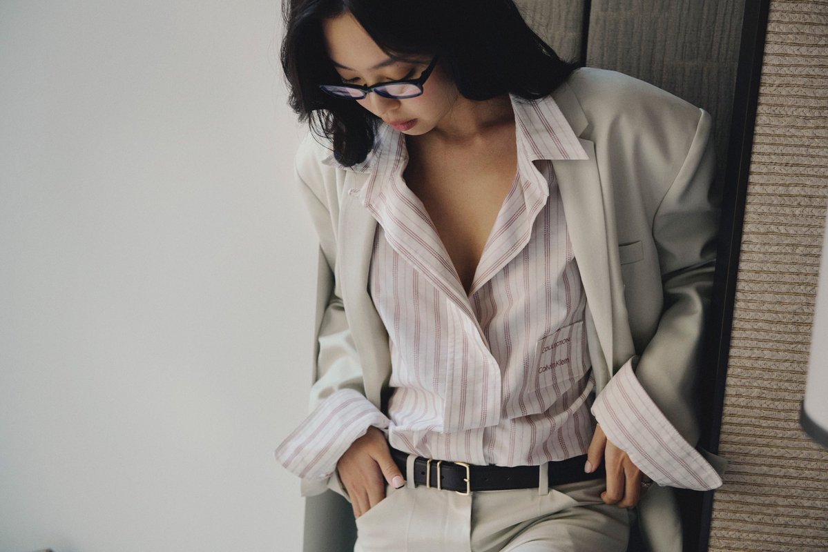 oddatelier's tweet image. JENNIE for @CalvinKlein Collection Fall 2026

#JENNIE #제니 #JENNIExCalvinkleinFall26 #OA