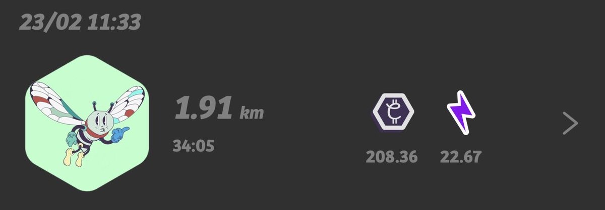 andr010X's tweet image. #stepngo #lifebomb #m2e #stepn