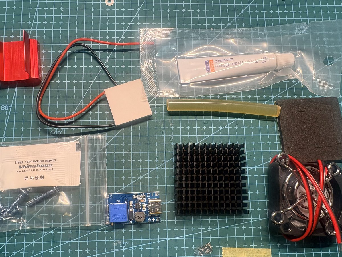 アリエクで買ったペルチェモジュールで工作しよう（＾ω＾）
600円くらいだからあまり期待してないw
#ミニ四駆