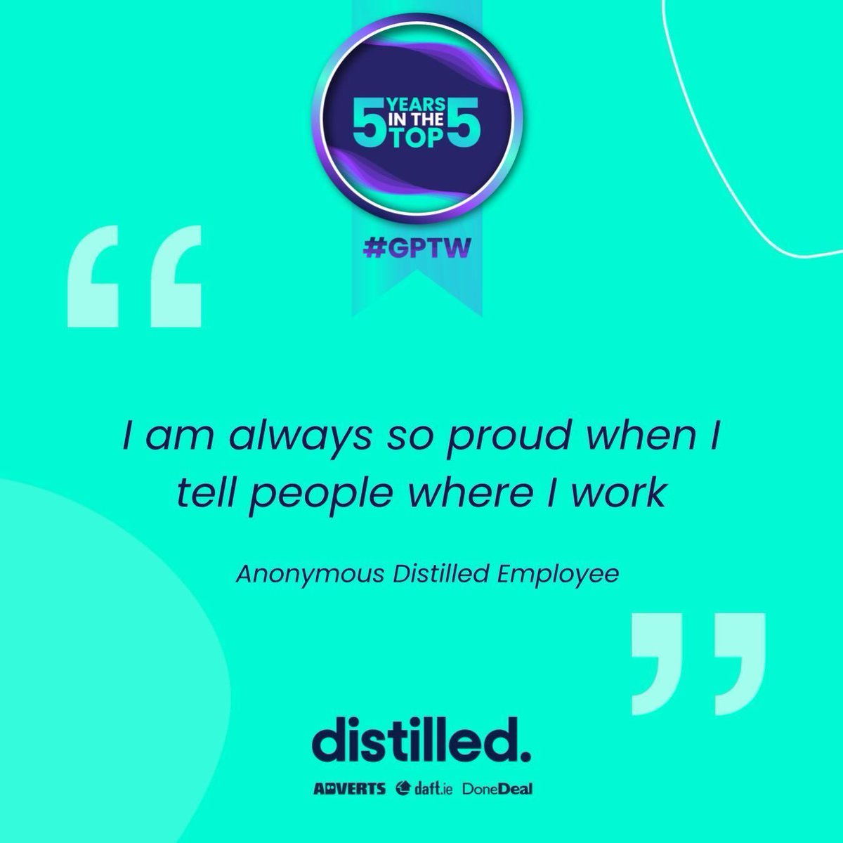 Distilled_ie's tweet image. At Distilled, culture isn’t just something we talk about, it’s something we live every day. When people feel connected to the work, the brands, and each other, that pride speaks for itself 💚💜💙 

#LifeAtDistilled #PlayYourPart #CreateWithImpact #ThriveHere
