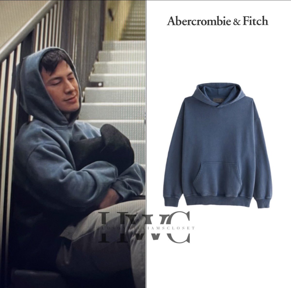 In season 1, episode 2, Shane said goodbye to Ilya in the stairwell wearing the <a href="/Abercrombie/">Abercrombie & Fitch</a> Essential Popover Hoodie in Navy Blue — details 🔗 shopmy.us/collections/40…
