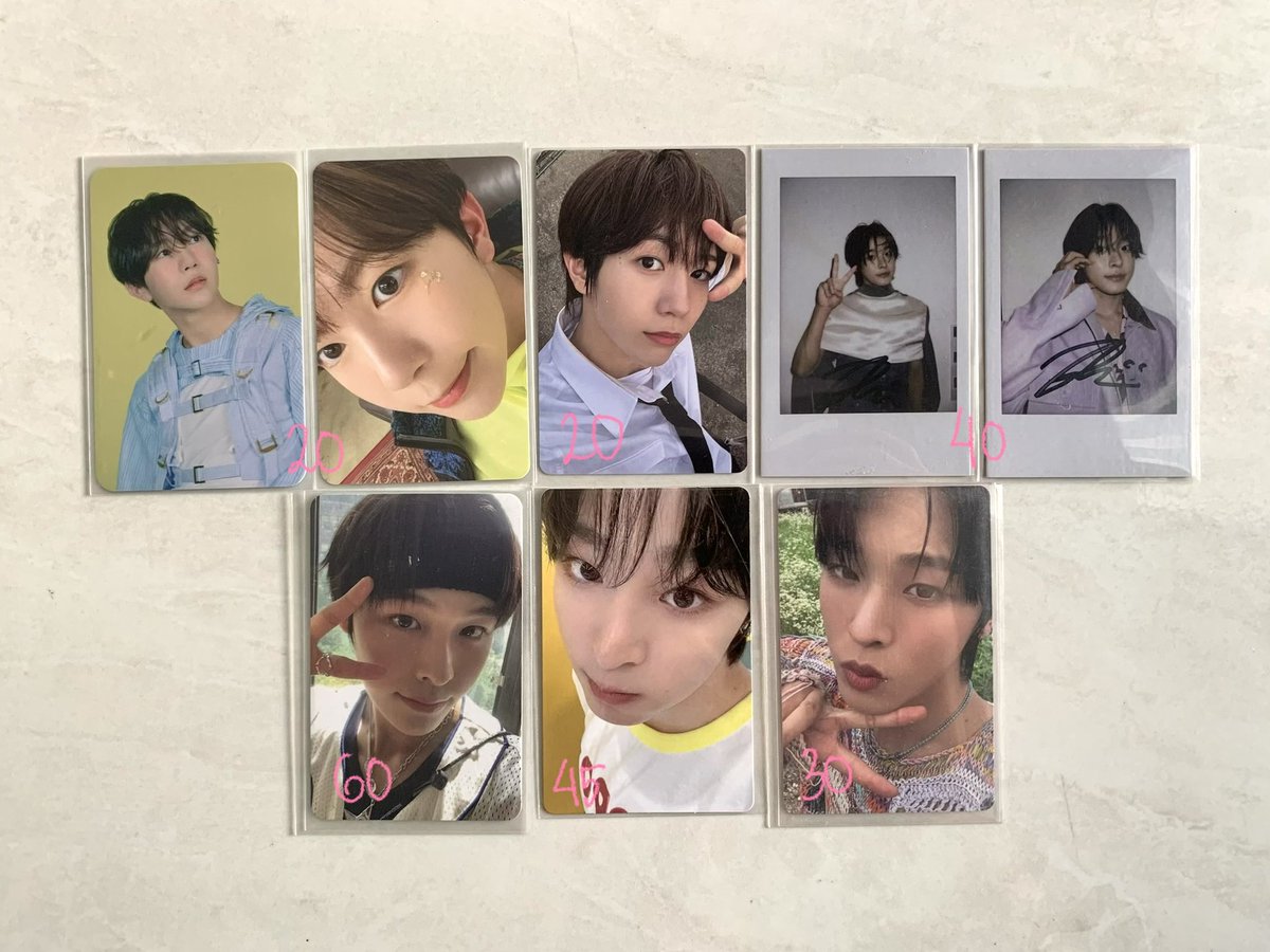 628lvr's tweet photo. wts — want to sell

aab riku

• mostly good condi
• exc.adm 15% (can splitpay)
• keep event with dp

t. wts want to sell pc photocard riku ryo wish ready ina https://t.co/dvEcW28MKT