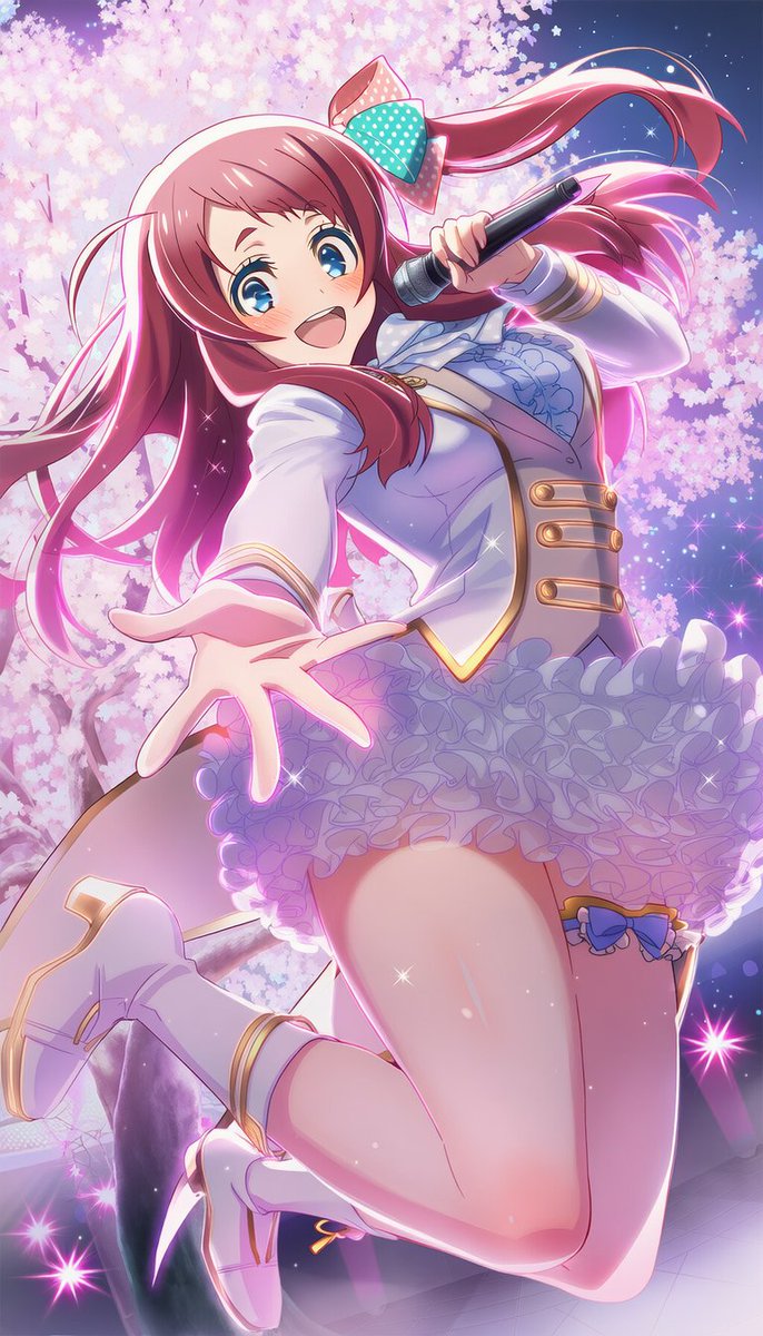 桜ステージなさくらちゃん （今回は公式絵柄寄せ強化版） ※縦長です