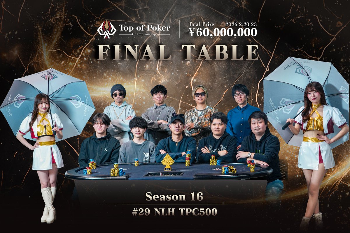 TPC / Top of Poker Championship tweet media