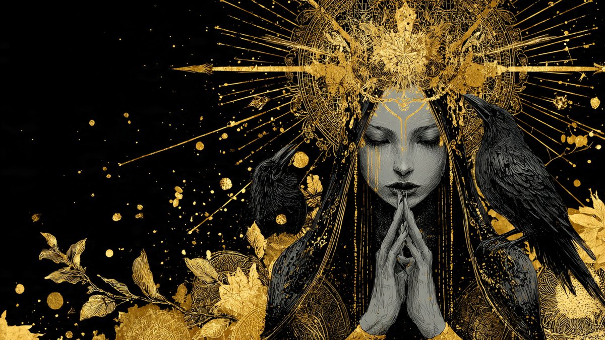 闇の金祈
#AIイラスト