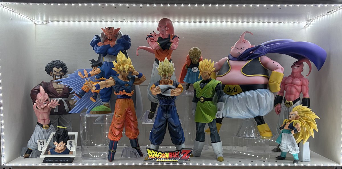 時間ができたので久々にディスプレイ✨ 魔人ブウ編とセル編