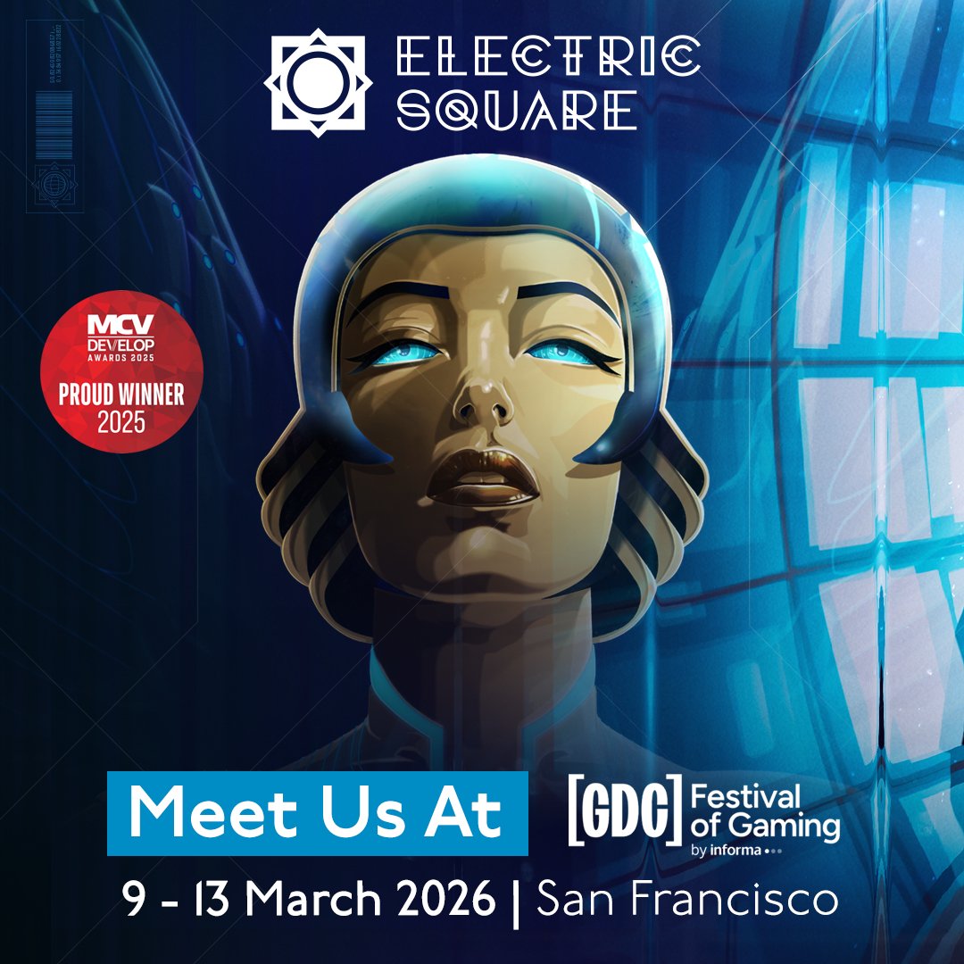ElectricSqGames's tweet photo. Building something exciting, but need extra experience without slowing the team down?

We work alongside studios of all sizes, delivering co-development expertise.

Heading to GDC Festival of Gaming?

We would love to meet🙌

Email charlotte.pook@electricsquare.com

#GDC2026 https://t.co/oRbCTQx06z