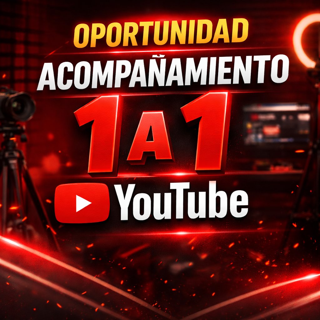 AgusYoutubeAuto's tweet photo. ➡️He ayudado a +20 alumnos a pasar de 0 a generar ingresos con Youtube (algunos han logrado ganar +10k incluso). 

🙋🏼‍♂️Teneis todos sus testimonios en mi perfil de twitter, lo podeis observar.

🔥He abierto 1 plaza más de mi acompañamiento privado 1 a 1 de pago , si quieres optar a tener acceso, debes:
- Seguirme
- Comentar la palabra "OPORTUNIDAD"

✅Y recibirás por DM Toda la Información