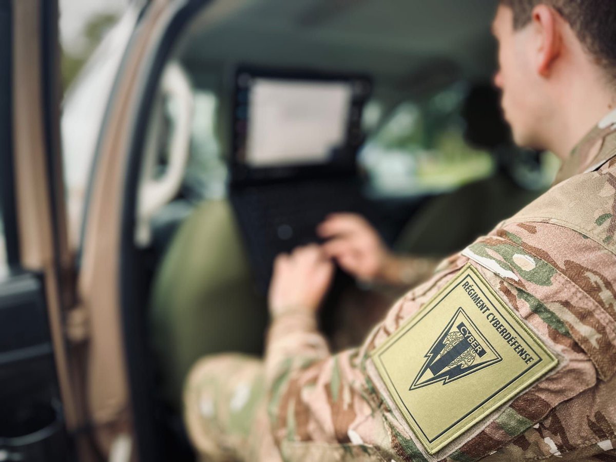 Commandement de la cyberdéfense tweet media