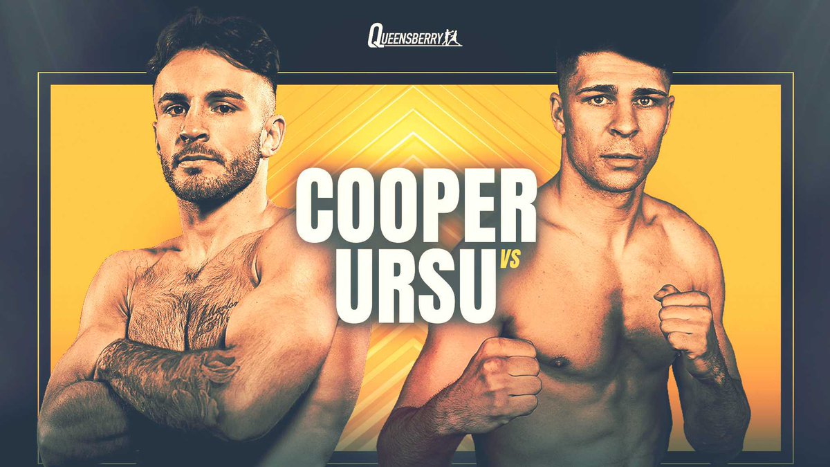1MinBoxing's tweet photo. Cooper vs Ursu - YouTube prediction video up later today. Don't miss this all British clash preview! 🫡 #CooperUrsu #1MBPS https://t.co/3Lg5QDdN0a