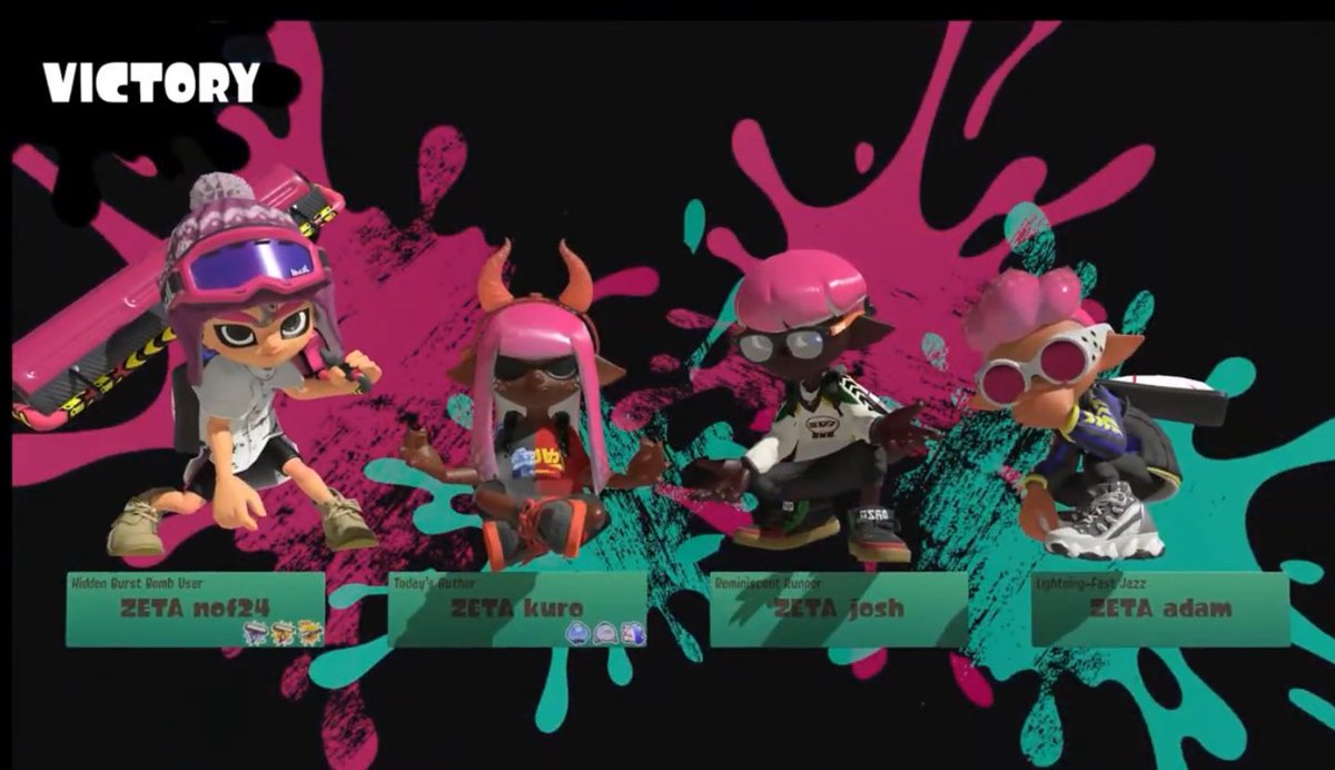 BallUpTop_spl's tweet photo. Ball up top³ got div 1 again for LUTI S17! (Late because these doofus’ literally never tweet important things)

Roster: 
@N0f24 
@moon_spl 
@NerdySaxophone
@nerfkuro
@WidowYoshi 

Cheer us on again as we progress through the season! We won’t let you down! https://t.co/GZ987euUw0