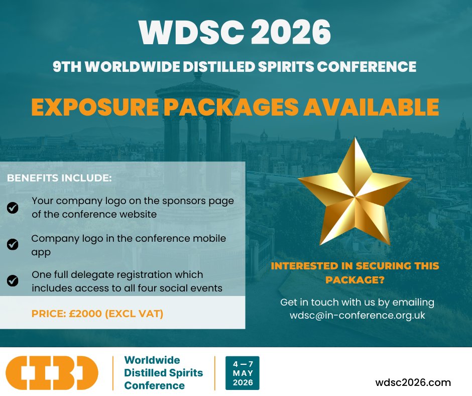 Worldwide Distilled Spirits Conference tweet media