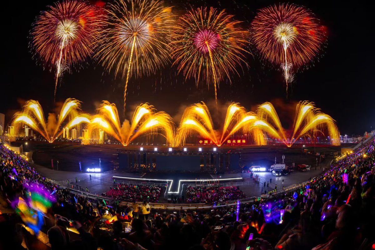 春节烟火的美～＃江西上栗＃花炮故里