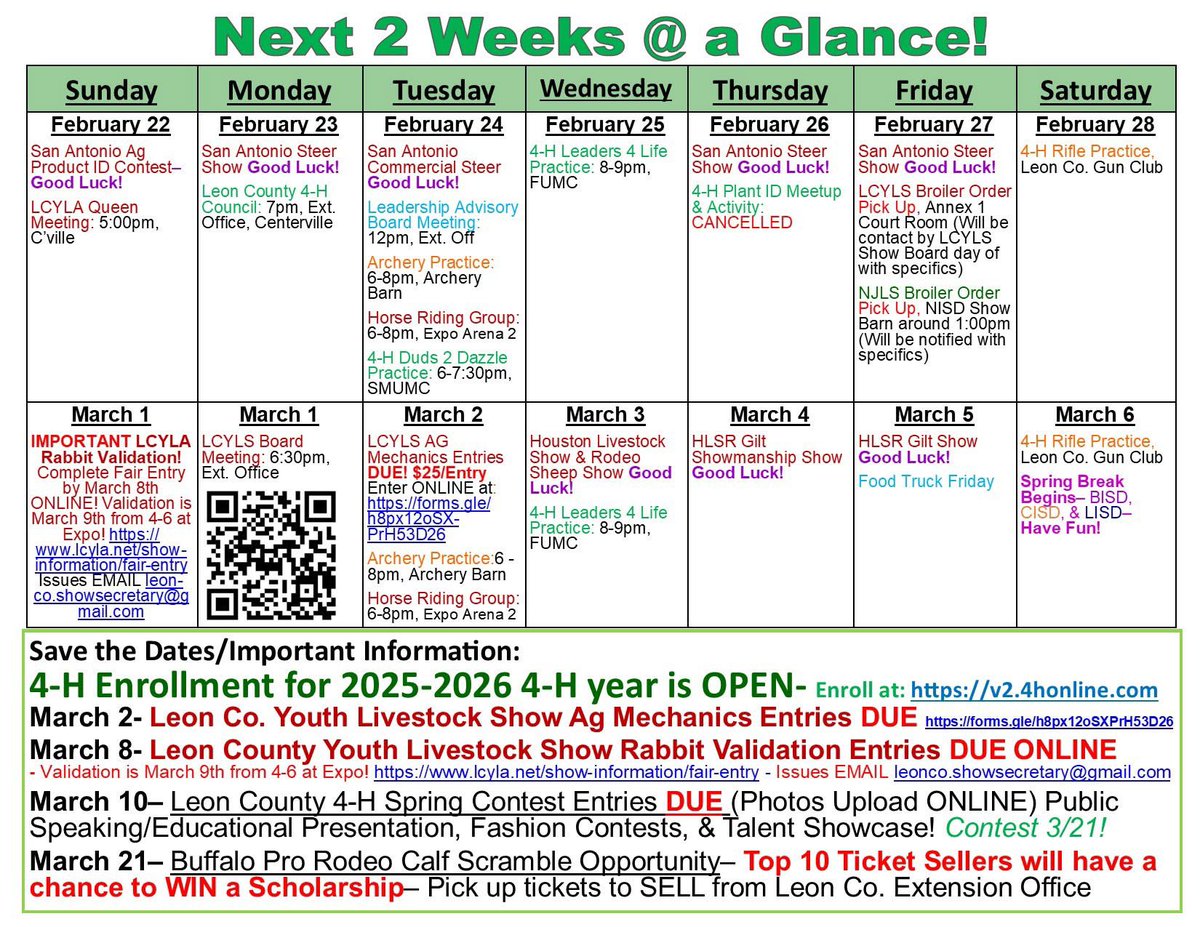 Leon County 4-H tweet media