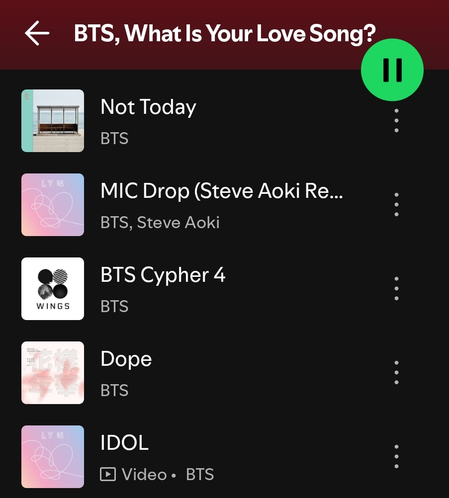 " BTS , What is your lovesong ? " but you are planning to destroy your friend's ex boyfriend's house