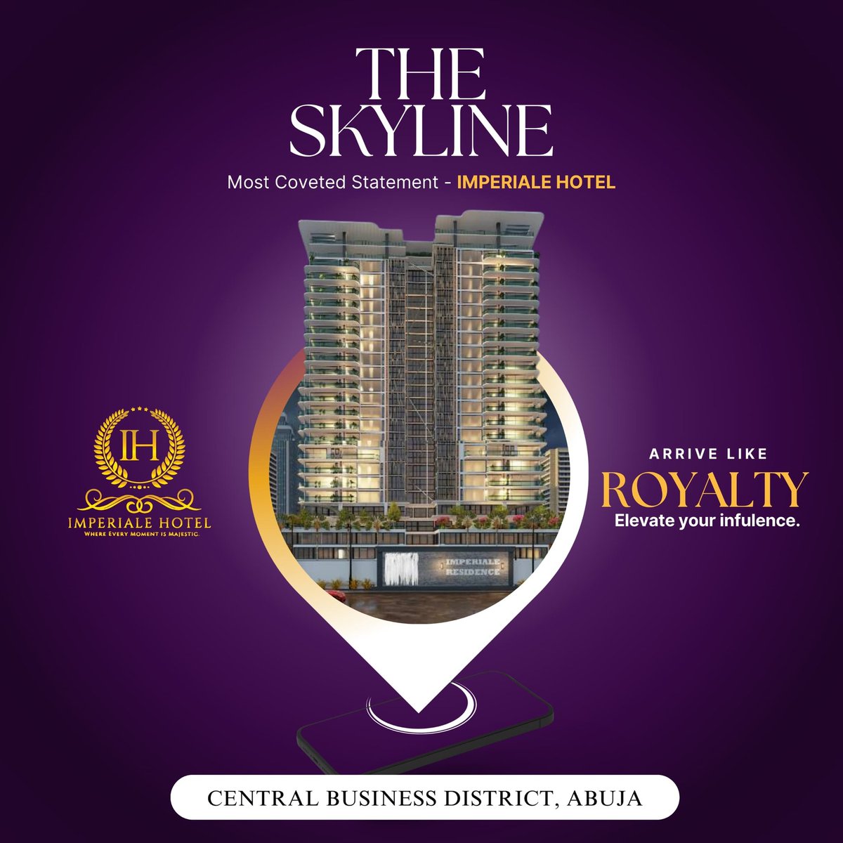 Ur9Group's tweet photo. Imperiale Hotel by UR9 — the skyline’s most coveted address.
Arrive in royalty, invest in timeless luxury, and step into the power of ownership with UR9 Group, where your space becomes stability, influence, and long-term value.
https://t.co/XfPeLXobJU
08171476946
#Imperiale https://t.co/hlP3i9xzko