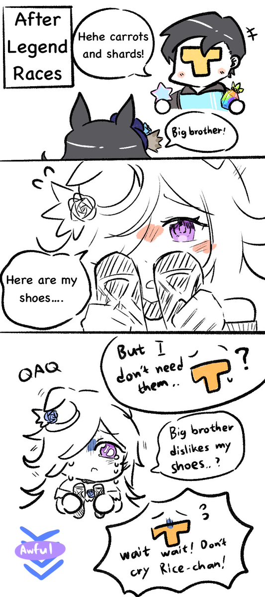 Torena made rice upset 😫