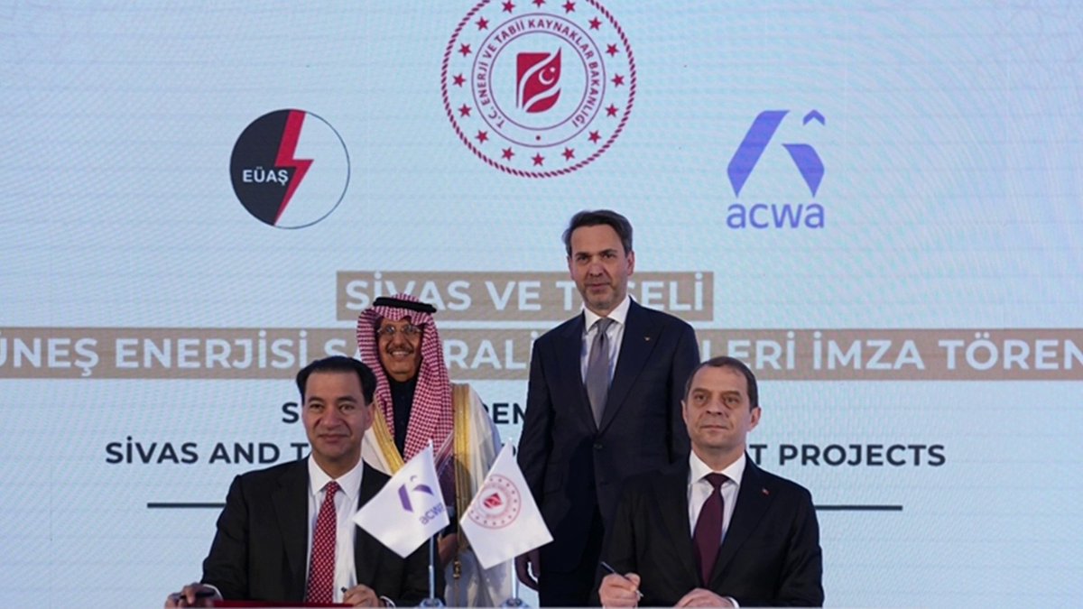 أكوا توقع اتفاقية مع وزارة الطاقة التركية لإنشاء 5 مشاريع للطاقة المتجددة الأسواق العربية _Business 