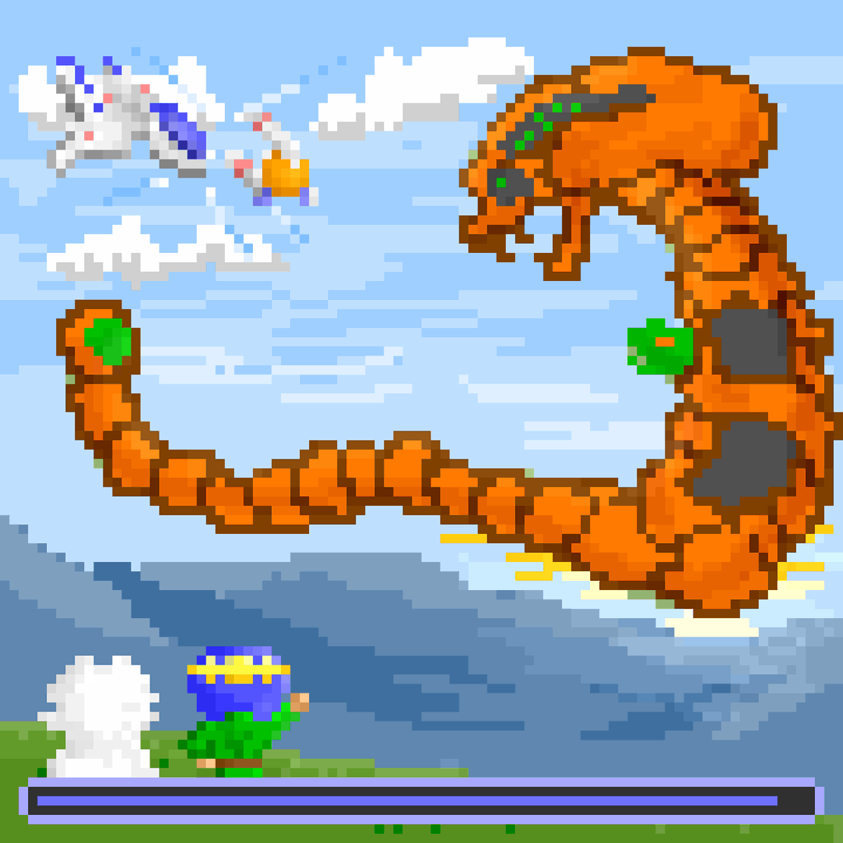 acaciadot77's tweet image. 正解を発表します！キャラクター名は「ドプケラドプス」です！

『それは悪によって、歪められた異次元空間より始まる…。』

ご回答いただいた皆さん、貴重なご意見をありがとうございました。また、「いいね」をしてくれた皆さまもありがとうございました！

#RTYPE #IREM