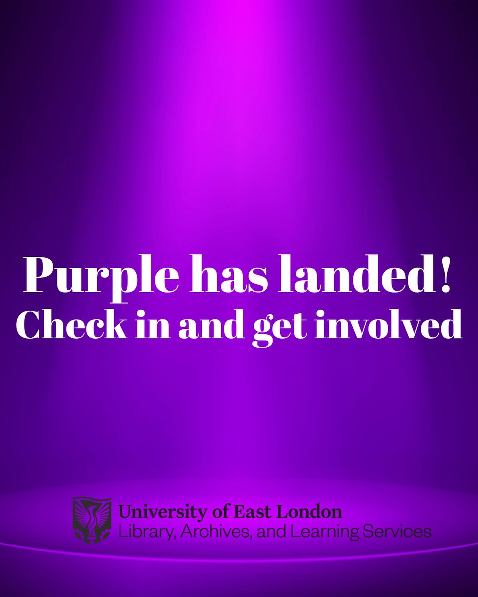 UEL Library tweet media