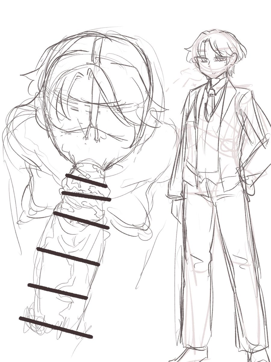 まだラフ 王子様系男子の裏表的なやつ 