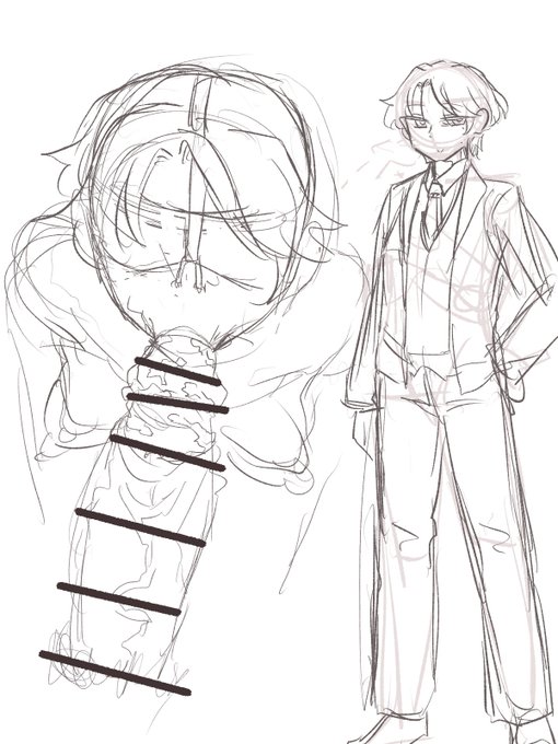 まだラフ 王子様系男子の裏表的なやつ 