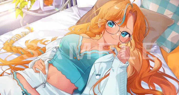 お仕事報告 夏和野うそ様のイラストを描かせていただきました!