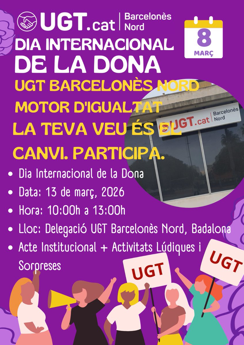 UGTBcnNord_Oficial (@ugtbcnnordo) on Twitter photo 