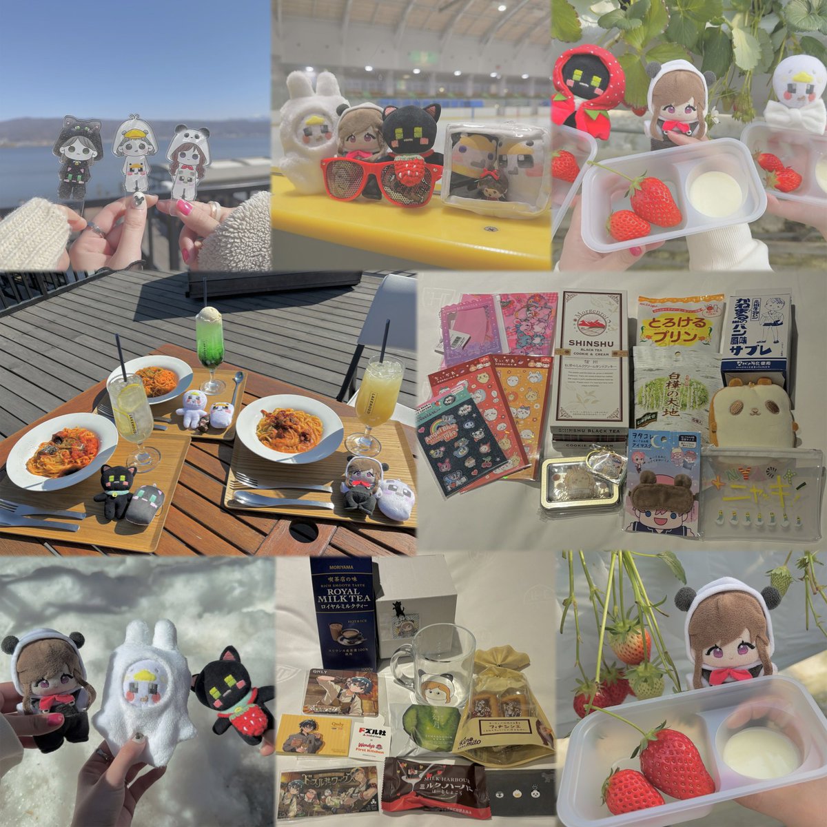 山会🗻

⛸️🍝🍓🎳🎤
どれも楽しすぎた!!!笑いすぎた!!!声枯れた!!!w

🎁もたくさんありがとう😭
🪽🐈‍⬛特大感謝🫰🏻ℒℴ𝓋ℯ𝒴ℴ𝓊