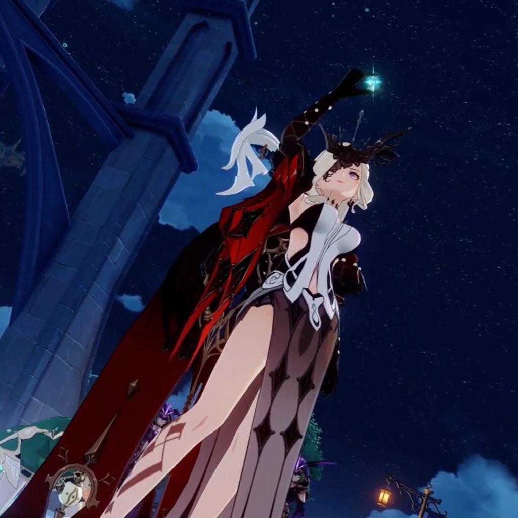 6.4// Venti actively gossiping about La Signora and thanking the traveler for using the land of the law forcing her into a death duel. The same woman he failed to recognize as his own citizen, of his nation she helped.