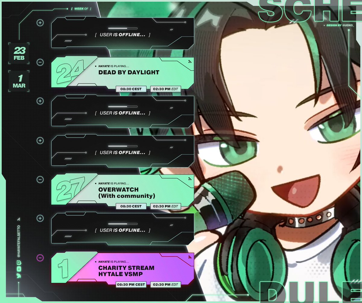 Hayate Falsetto 👻🎤 VTUBER tweet media