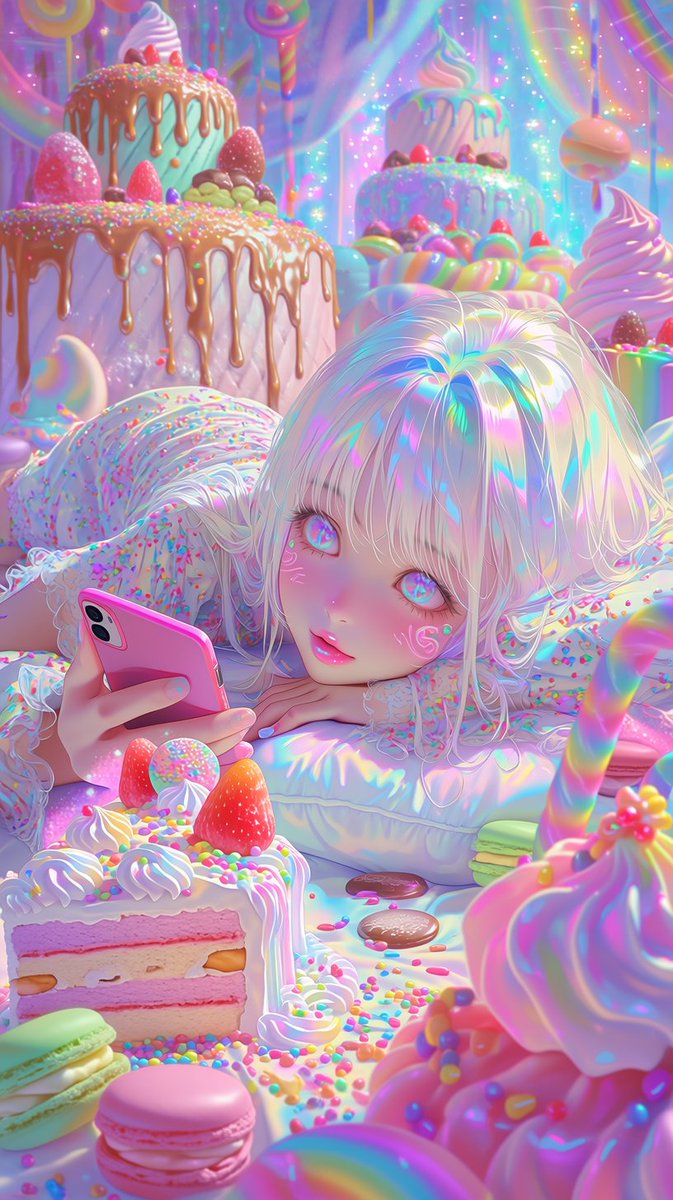 MytiMuffyn's tweet photo. Looking at you, my view’s all new, shining through and true!
今日のあなた、見てるだけで新鮮で輝いてる！

#AIart #AIイラスト #FollowLove #VibeCheck #SweetVibes #Thanks #ケーキ #お菓子 https://t.co/4mH3d1mlIa