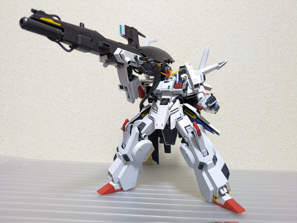センチネル版フルアーマーZZガンダムという謎のMS。

これがやりたかった！
（フルアーマーZZ＋FAZZを使用）

#ガンプラ