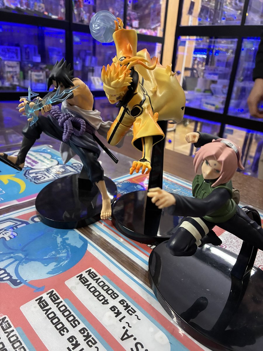 チャンピオン -京都本店-】 販売情報🔥 ナルト、サスケ、サクラの