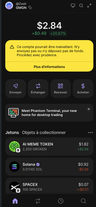 ad_whale's tweet photo. I just got my entire wallet drained: 19 SOL and 30 SOL invested in $Punch. I followed the website post by
@punchonsolana
and
@larrydandridge
and it was a scam. I can't trade anymore. I have 0 Sol left now. Nice Great work guys https://t.co/LU2P1QjrNp