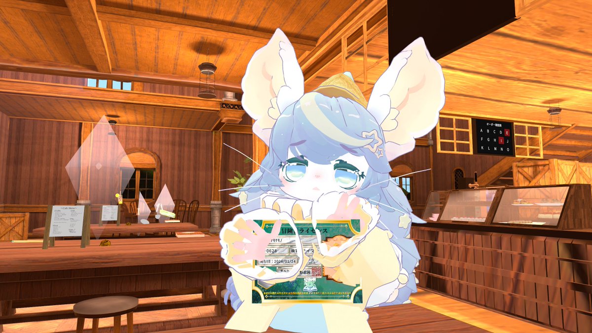 Guild_Atorasu's tweet photo. ☕ 本日のギルド通信☕ 

前回に引き続き今回もアトラスに来てくれたようじゃな。
ケモケモノ殿のお話は、まっつー殿が聞いてくれたみたいじゃ！

#VRChat #冒険喫茶ギルドアトラス https://t.co/tGg83S3EsN