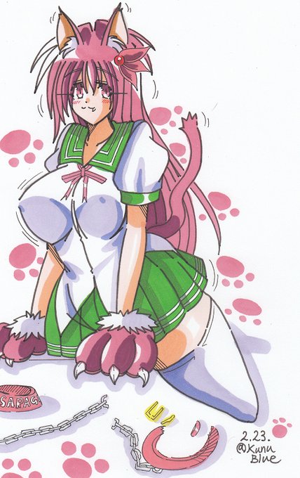 猫の日大遅刻ですが猫耳如月ちゃんを描きました。
#如月強化月間 