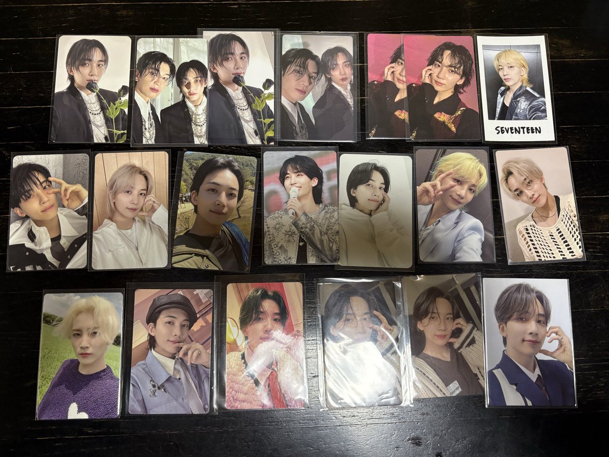 SEVENTEEN セブチ アルバム 過去 トレカ 交換 譲) エスクプス