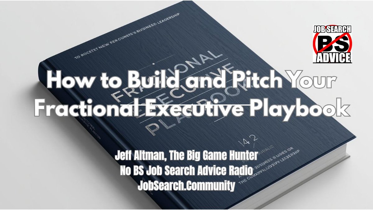 JeffAltmanCoach's tweet image. EP 3133 The exact framework to transition from a traditional executive role to a high-impact fractional leader by productizing your expertise and building undeniable authority. open.spotify.com/episode/28iS5A… #careerpodcast #videopodcast #fractionalexecutive #opentowork