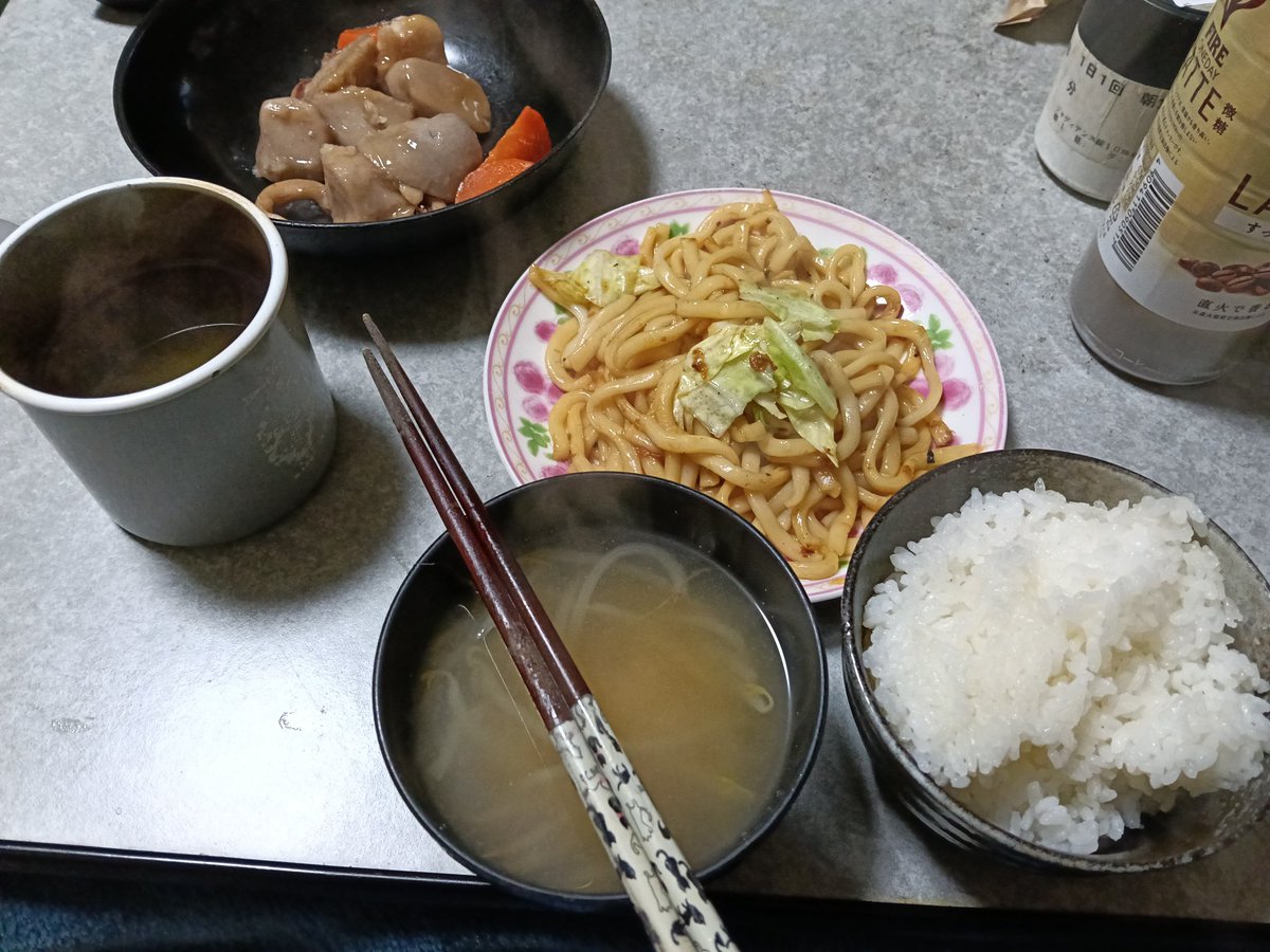 今日の夕飯